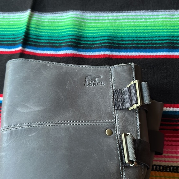 SOREL Slimpack Riding Tall II Waterproof Boots in Quarry/Pebble - Picture 12 of 14